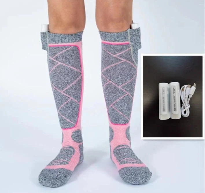 Free Express Shipping – Rechargeable Heated Socks for Men & Women