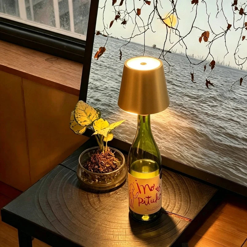Creative Lights | Upcycle Bottles Into Cordless Glowing Decor Lamps