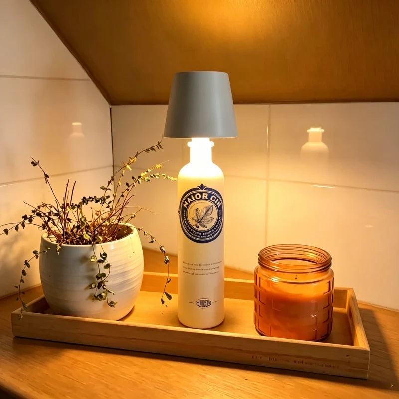Creative Lights | Upcycle Bottles Into Cordless Glowing Decor Lamps