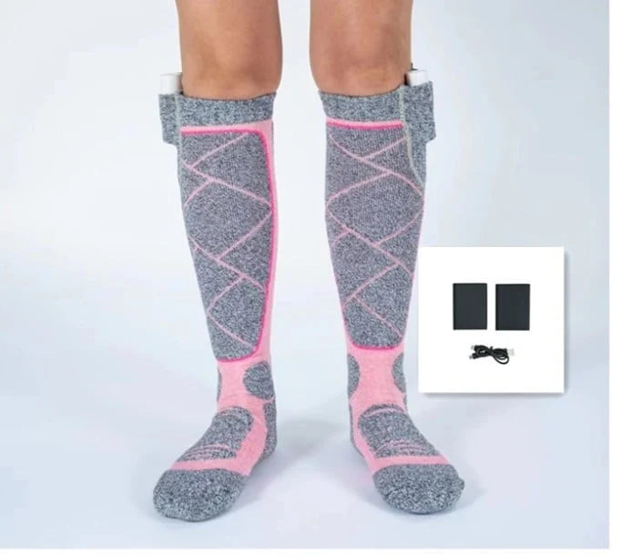 Free Express Shipping – Rechargeable Heated Socks for Men & Women