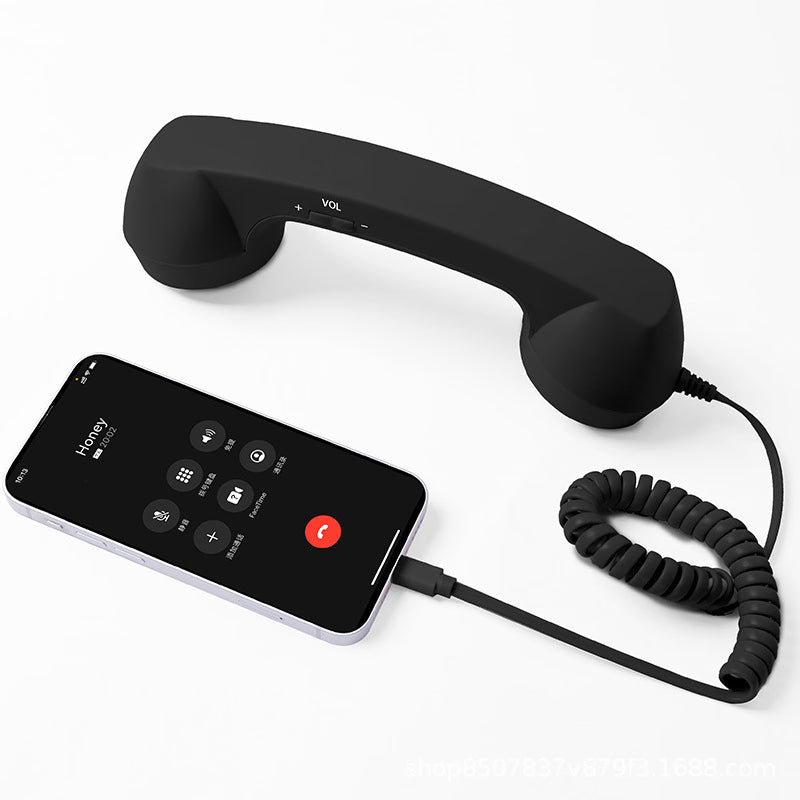 Free Express Shipping – Reduce Radiation & Talk in Style — Retro Phone Handset for iPhone & Android