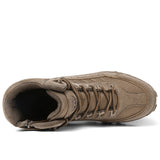 Men's Tactical Combat Boots | Non-Slip Wearproof High Tops for Hiking & Training — Free Socks Included