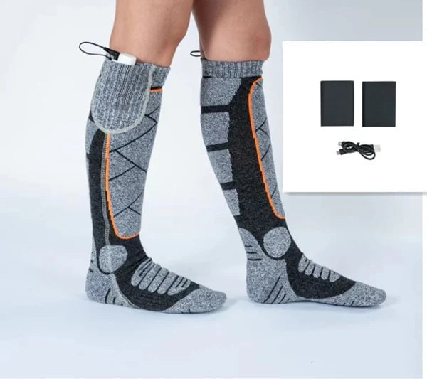 Free Express Shipping – Rechargeable Heated Socks for Men & Women