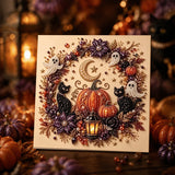 👻✨ Halloween Pearl Art DIY Kit – Turn Tiny Pearls into Spooky-Cute Magic – Free Express Shipping