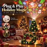 Free Express Shipping – USB Christmas Projection Lamp with 6 Festive Scenes