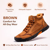 Men’s Comfort Leather Boots
