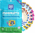 Must-Have for Family Camping & Outdoor Trips | 20 Pack Large Family Size Natural Mosquito Stickers