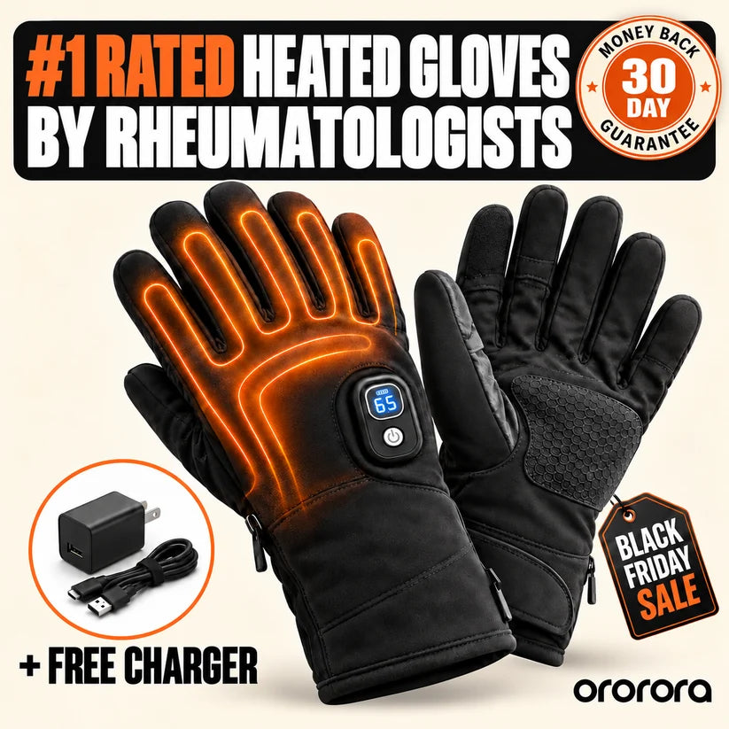 Free Express Shipping – Fingertip-to-Tip Heated Gloves — Full Coverage Winter Warmth
