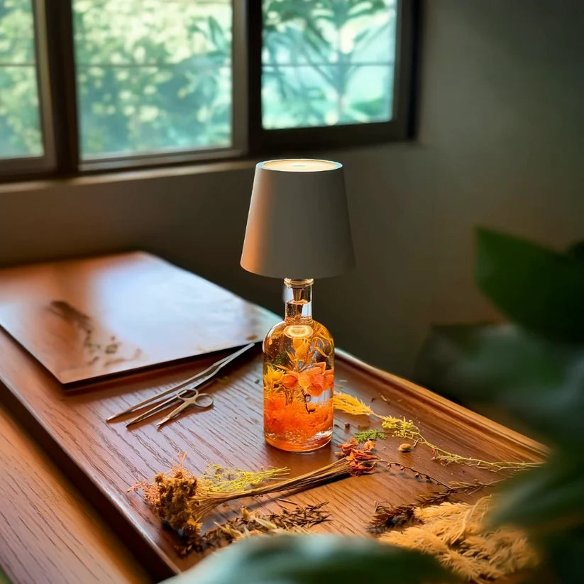 Creative Lights | Upcycle Bottles Into Cordless Glowing Decor Lamps