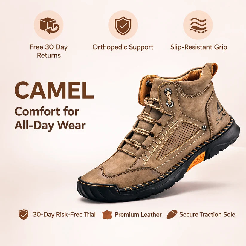 Men’s Comfort Leather Boots