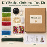 Free Express Shipping –DIY Beaded Holiday Tree Kit — Halloween & Christmas Craft Set