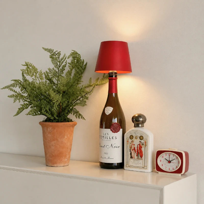 Creative Lights | Upcycle Bottles Into Cordless Glowing Decor Lamps