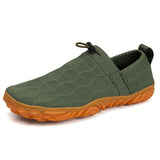 Men & Women Barefoot Shoes, Breathable Knit Non‑Slip Outdoor Walking Sneakers