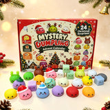 Free Express Shipping –Mystery Dumpling Advent Calendar | 24 Christmas Squishy Surprises