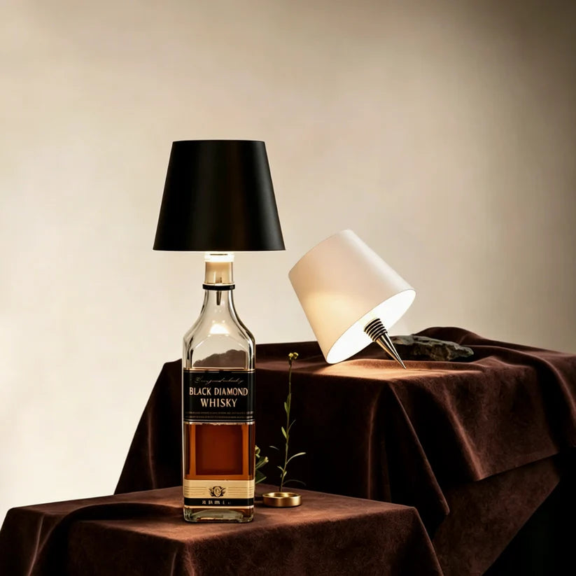 Creative Lights | Upcycle Bottles Into Cordless Glowing Decor Lamps