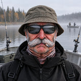 Free Express Shipping – Grandpa Face Fishing Mask – Fleece-Lined, Windproof & Hilarious
