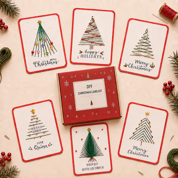 🎄 Merry & Bright Christmas DIY Kit (6 pcs)– Free Express Shipping