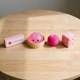 Free Express Shipping– Pink Squishy Fun Box, 4-Piece Sensory Set