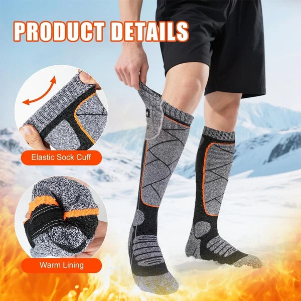 Free Express Shipping – Rechargeable Heated Socks for Men & Women
