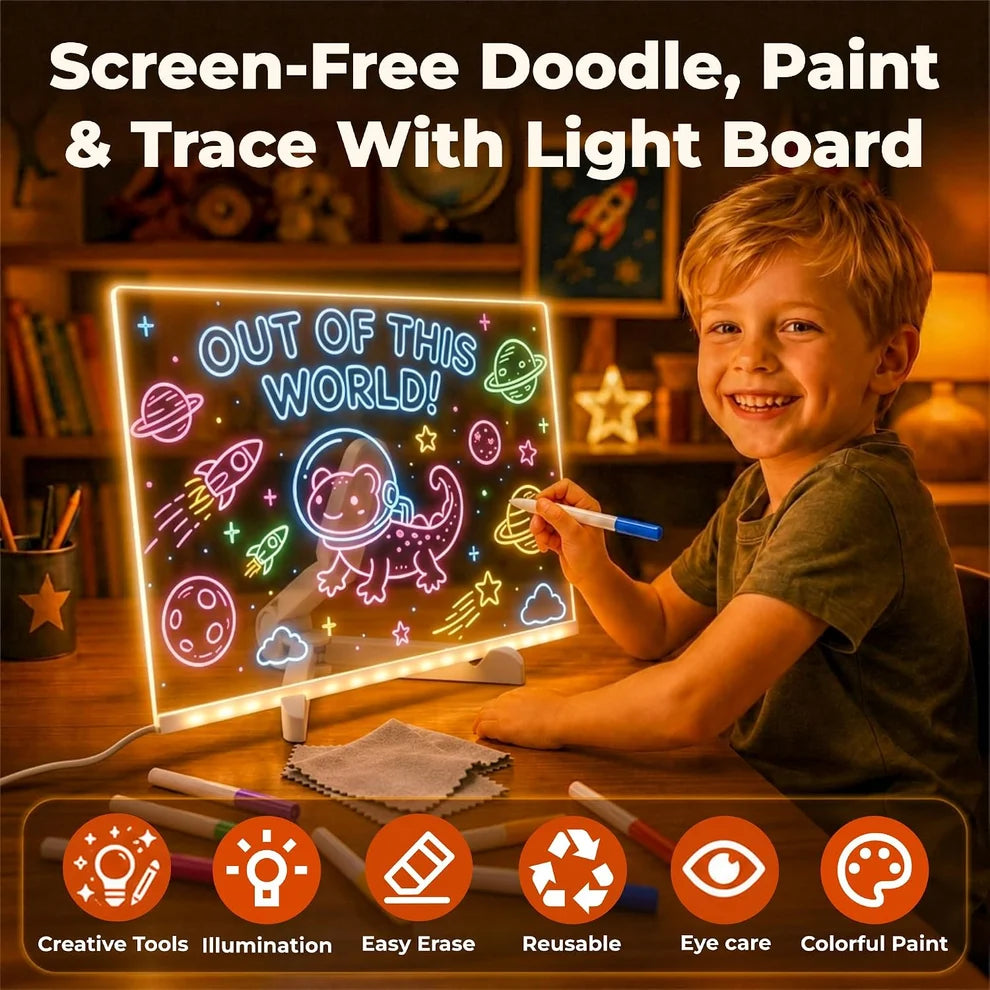 Free Express Shipping – Magic Drawing Board（11.8x7.9英寸）