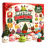 Free Express Shipping –Mystery Dumpling Advent Calendar | 24 Christmas Squishy Surprises