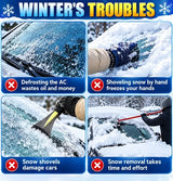 🚗☀️❄️ Windshield sun and snow protection – Universal, Premium quality ✨