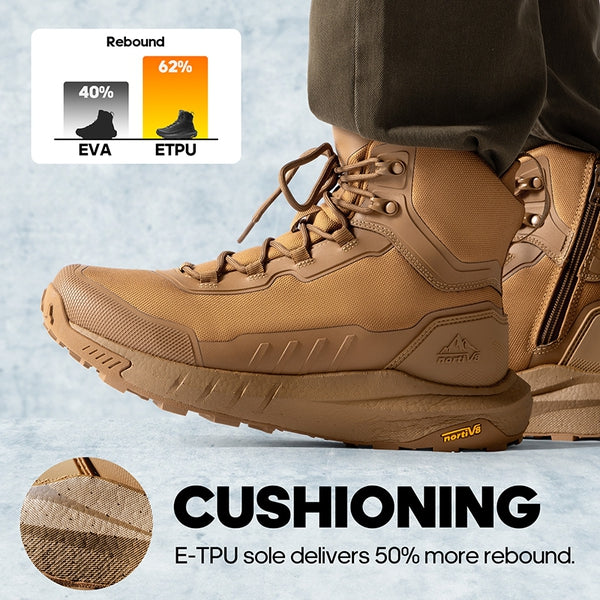 Men’s Lightweight Zip Tactical Work Boots