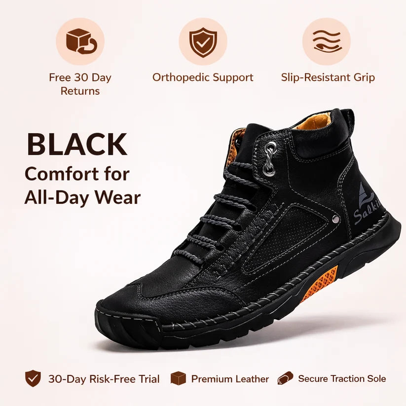 Men’s Comfort Leather Boots