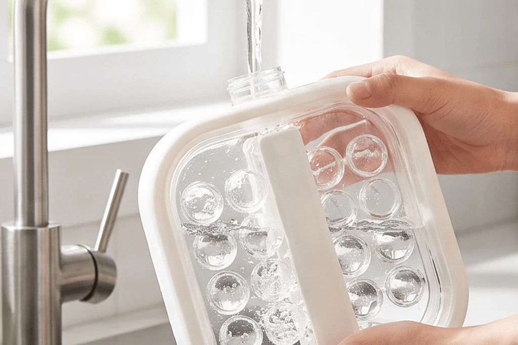 🔥70% OFF 2-in-1 Press Ball Ice Maker – Portable Household Ice Tray
