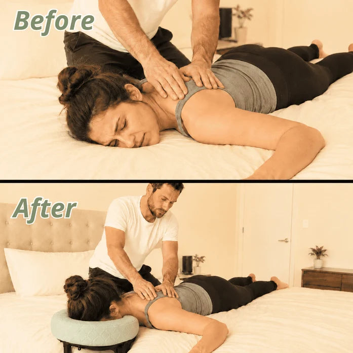 Free Express Shipping – Massage Headrest for Bedwith Armrest - Vivly Joy BedCradle