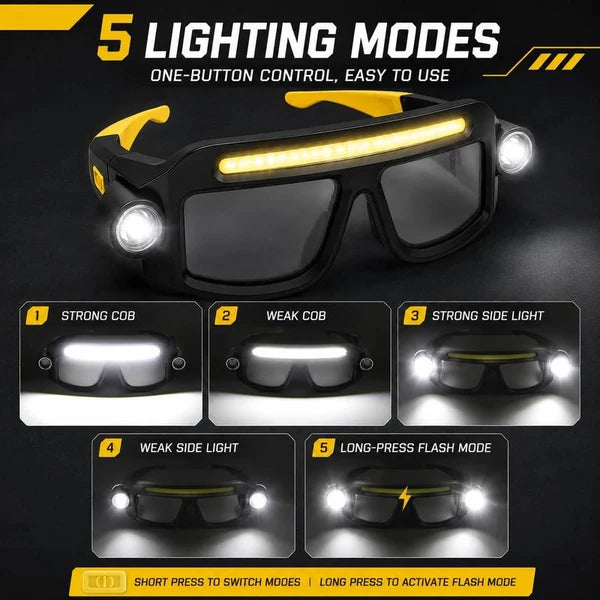 Free Express Shipping – Hands-Free LED Work Glasses