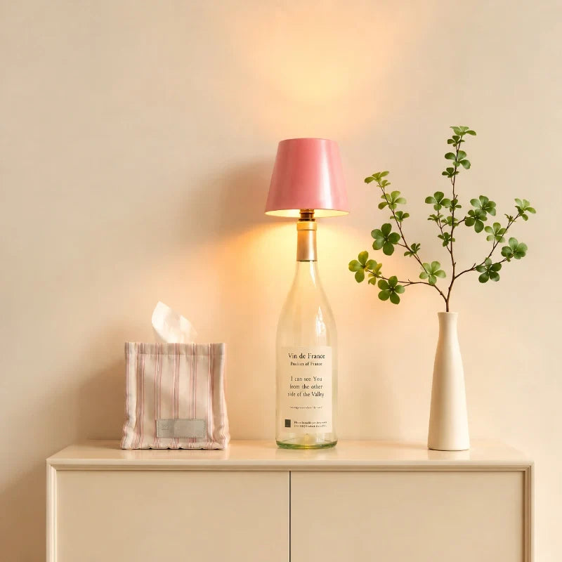 Creative Lights | Upcycle Bottles Into Cordless Glowing Decor Lamps
