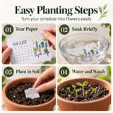 🌱Eco-Friendly Plantable “Timeless” Seed Calendar 2027 – Free Express Shipping
