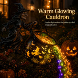 🧙‍♀️Halloween Witch Cauldron Garden Light