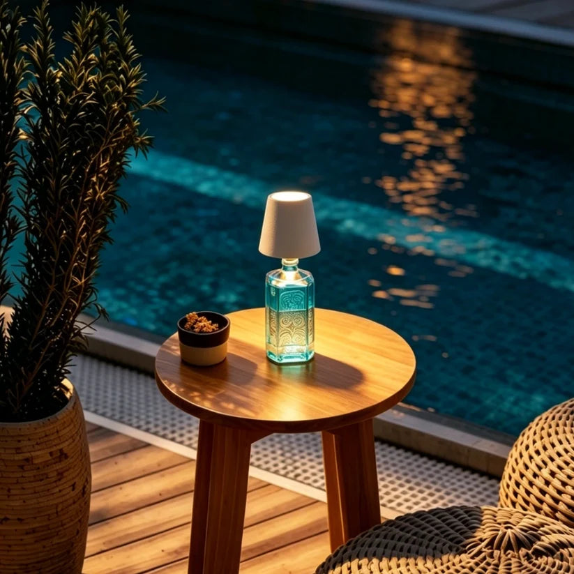 Creative Lights | Upcycle Bottles Into Cordless Glowing Decor Lamps