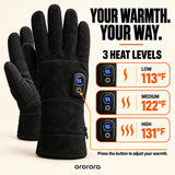 Free Express Shipping – Fingertip-to-Tip Heated Gloves — Full Coverage Winter Warmth