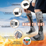 Free Express Shipping – Rechargeable Heated Socks for Men & Women