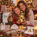 Free Express Shipping –DIY Resin Christmas Tree Night Light Kit — Beginner-Friendly, Complete Set