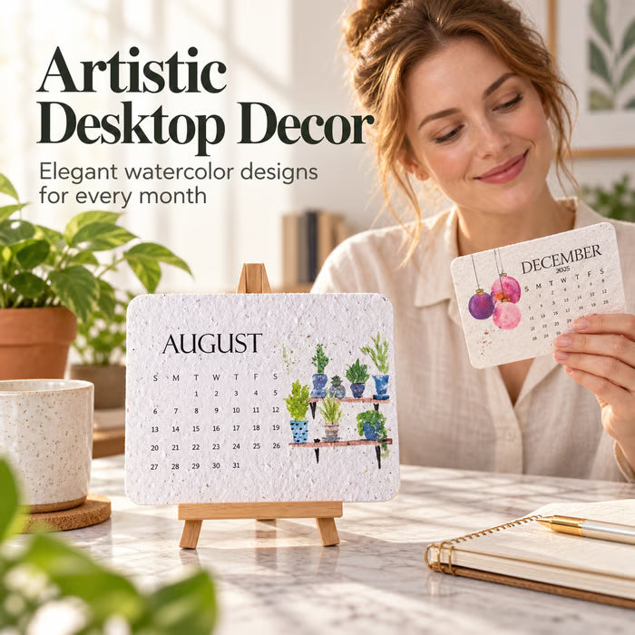 🌱Eco-Friendly Plantable “Timeless” Seed Calendar 2027 – Free Express Shipping