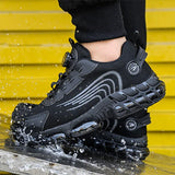 Slip-On Steel Toe Work Shoes | No-Tie Convenience, Max Protection