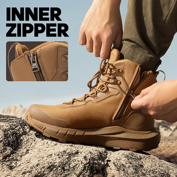 Men’s Lightweight Zip Tactical Work Boots