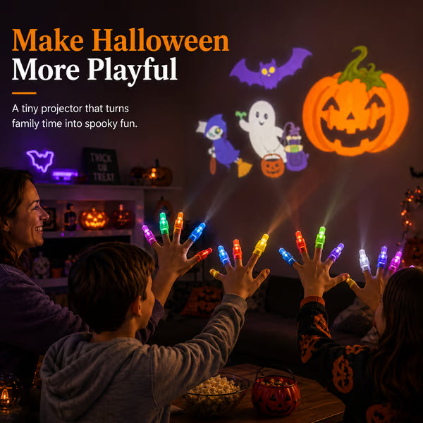 🎃 Halloween Finger Projector Lights – Mini Pattern Projector(36PCS) – Free Express Shipping