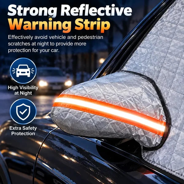 🚗☀️❄️ Windshield sun and snow protection – Universal, Premium quality ✨