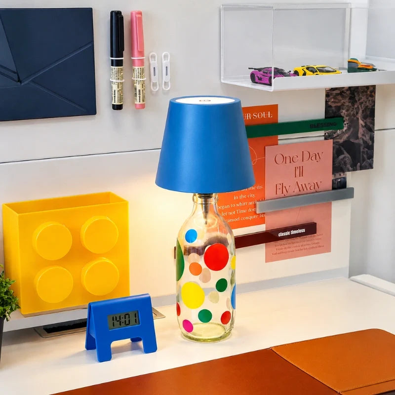 Creative Lights | Upcycle Bottles Into Cordless Glowing Decor Lamps