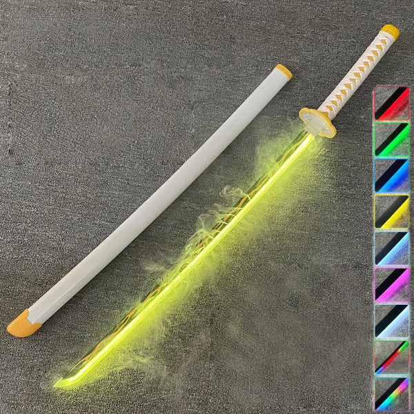 Free Express Shipping – Anime LED Cosplay Sword – Glowing Cosplay Sword with Real Smoke Effect