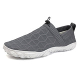 Men & Women Barefoot Shoes, Breathable Knit Non‑Slip Outdoor Walking Sneakers