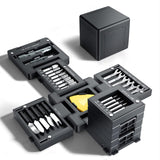 🔧 Magnetic 55-in-1 Screwdriver Set, Perfect For Tiny & Tight – RepairsFree Express Shipping