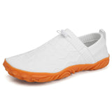 Men & Women Barefoot Shoes, Breathable Knit Non‑Slip Outdoor Walking Sneakers