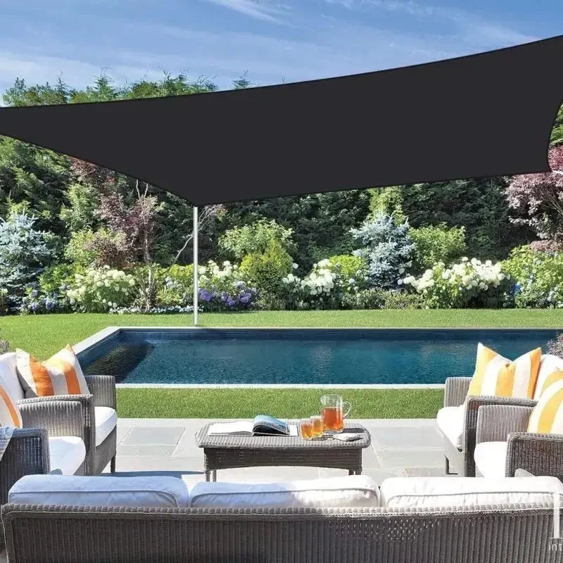 Free Express Shipping – 90% Blackout Sun Shade Cloth - Heavy-Duty UV-Resistant Mesh Net with Grommets