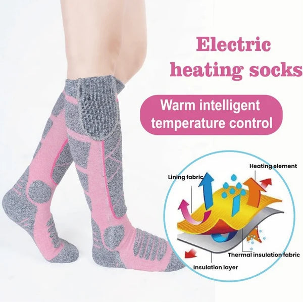 Free Express Shipping – Rechargeable Heated Socks for Men & Women